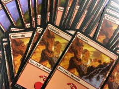 Magic: the Gathering 10 Assorted Basic Mountains